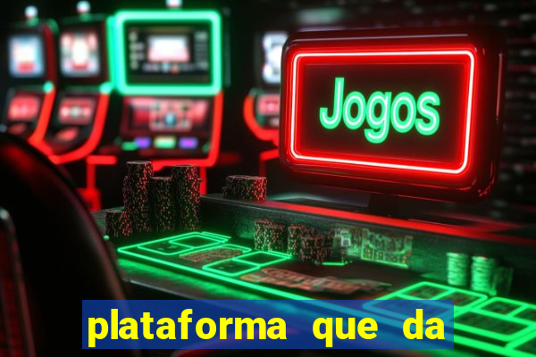 plataforma que da para depositar 1 real